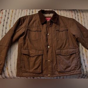 Vintage Wrangler Sherpa lined jacket